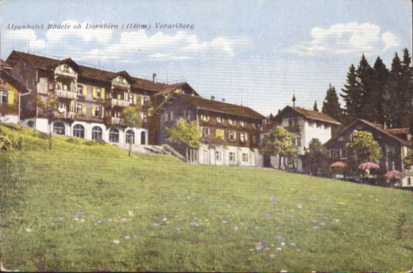 Alphotel Bödele ob Dornbirn, Voralberg