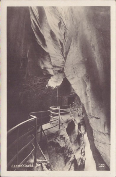 Aareschlucht. 1930