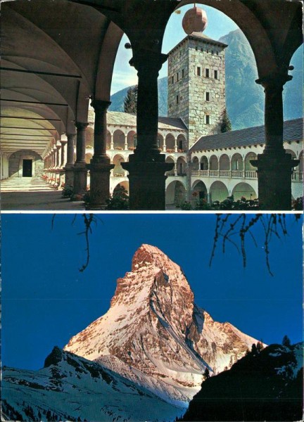 Oberwallis/Stockalperschloss/Matterhorn Vorderseite