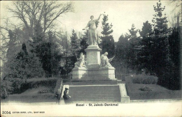 Basel/St. Jakob-Denkmal Vorderseite