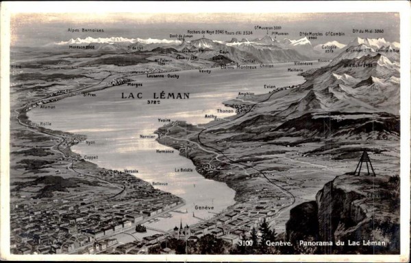Genève - Lac Léman Vorderseite