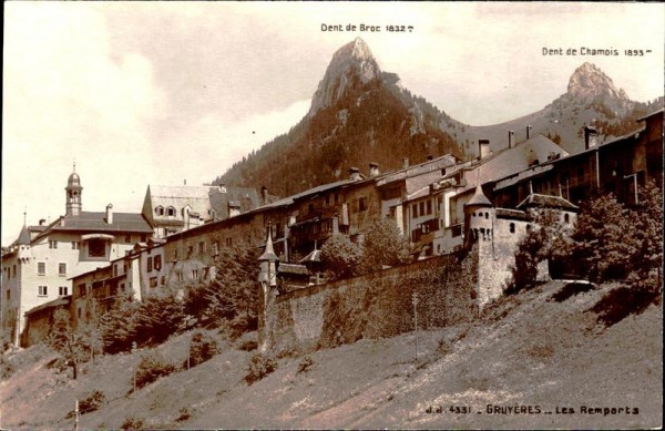 Gruyères  Vorderseite