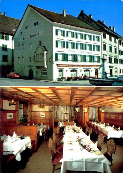 Rapperswil, Hotel Hirschen Vorderseite