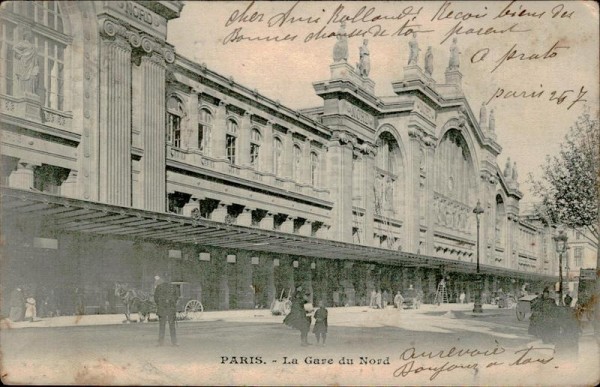 Paris, La Gare du Nord Vorderseite