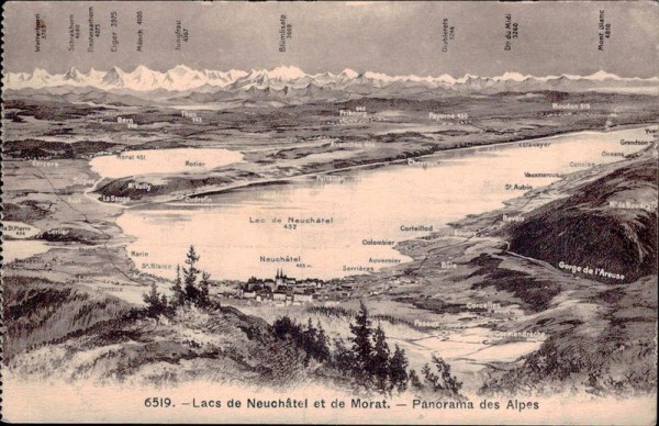 Neuchâtel Vorderseite