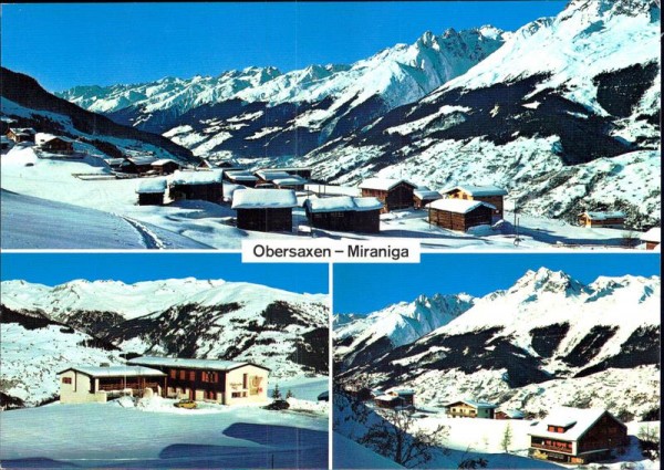 Obersaxen - Miraniga  Vorderseite
