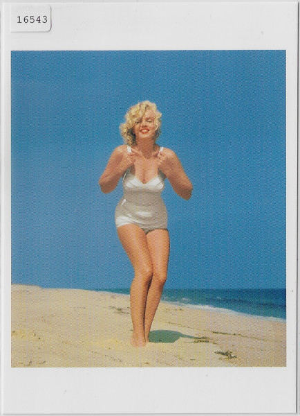 Marilyn Monroe am Strand - Photo: Sam Shaw