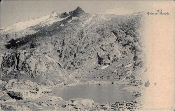 Grimsel-Hospiz Vorderseite