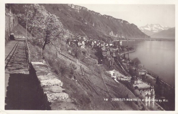 TERRITET-MONTREUX et les dents du Midi