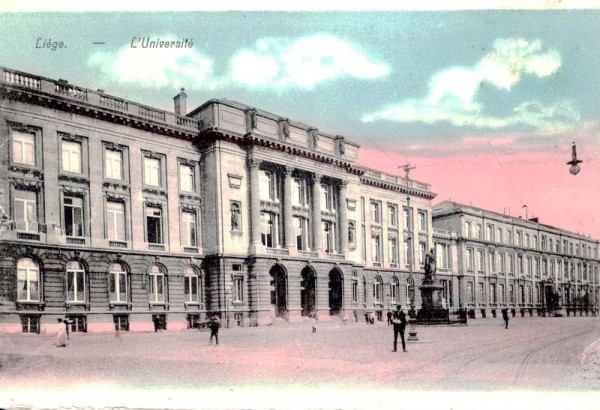 Liége. - L'Université Vorderseite