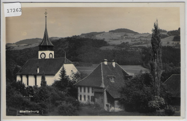 Steffisburg - Kirche - Bahnpost Thun-Burgdorf-Thun